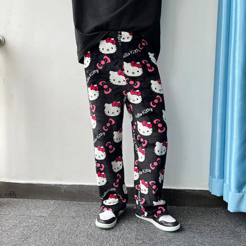 Hello Kitty Flannel Pajamas