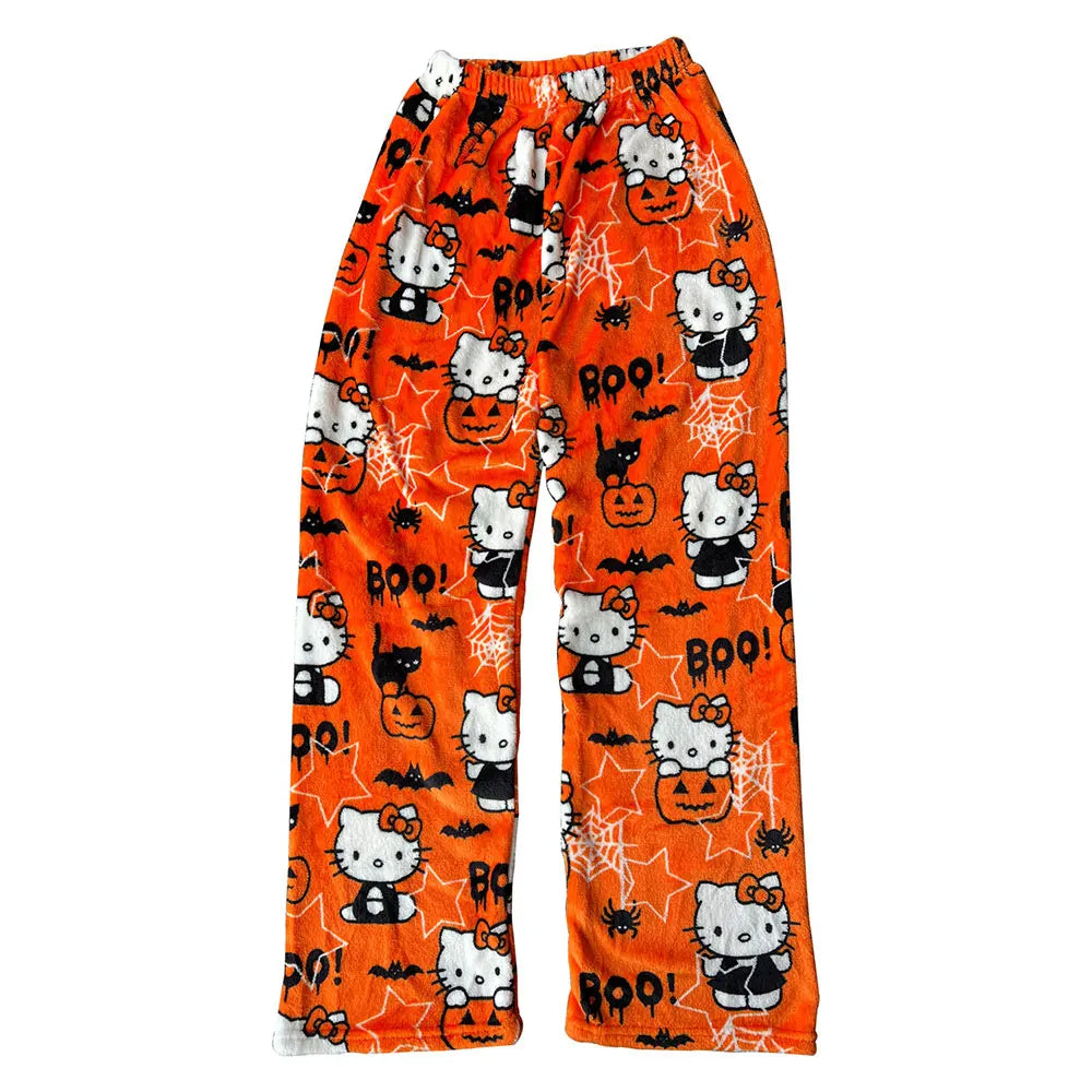 Hello Kitty Flannel Pajamas